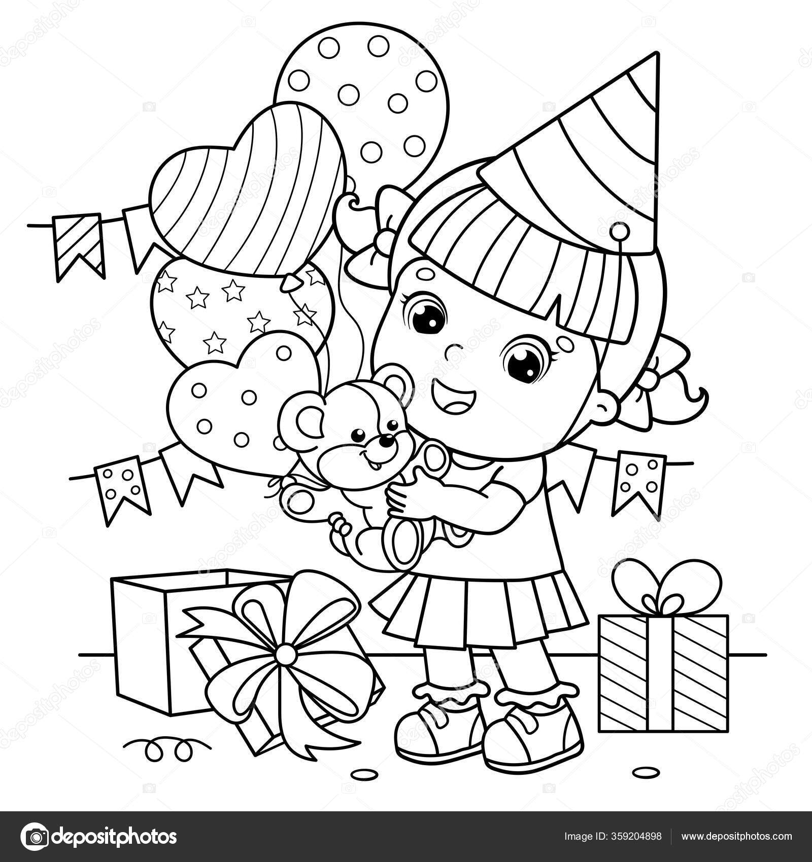 Desenhos para Colorir: Desenho de Menina para meninas, desenhos