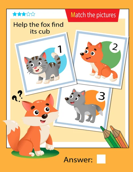 encontrar dois mesmos animais. atividade de correspondência de floresta  para crianças. planilha de quiz lógico educacional engraçado da floresta  para crianças. jogo para impressão simples com urso fofo, esquilo, coelho,  raposa, alce