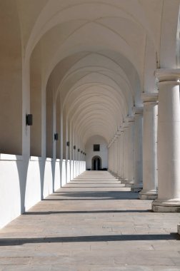 Beyaz colonnade Dresden, Almanya