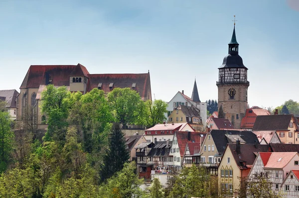 Sınır taşı-in Backnang, Almanya