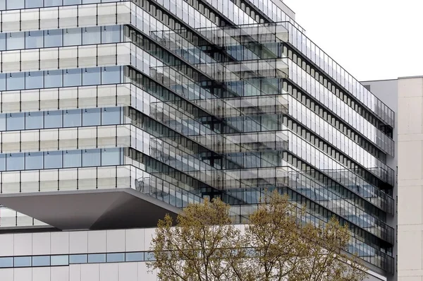 Glass modern building in Stuttgart — Stock Photo, Image