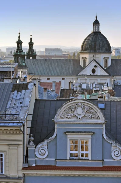 Vue aérienne de Cracovie — Photo