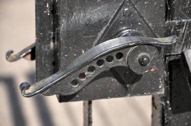 Eski moda kapı kolu