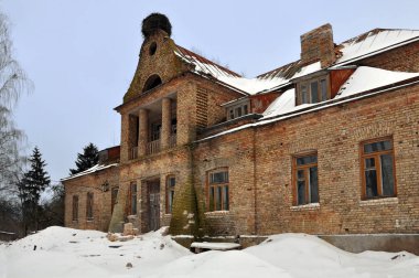 Beyaz Rusya köyde eski Simgesel Yapı