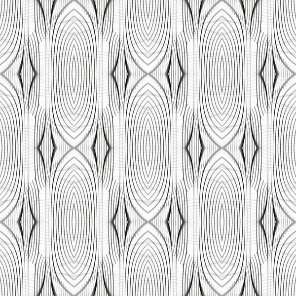 Безшовний чорно-білий геометричний візерунок — стокове фото