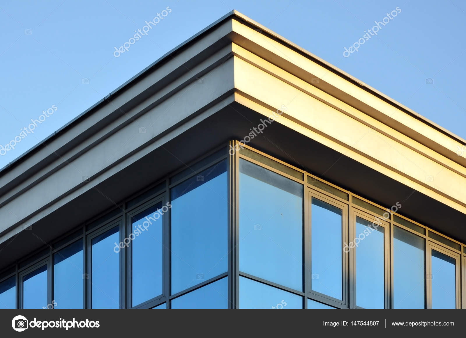 Cornice Of Modern Building Stock Photo C Struvictory 147544807