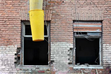 Sarı plastik inşaat kol