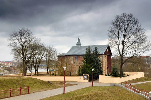 Православный храм в Гродно — стоковое фото