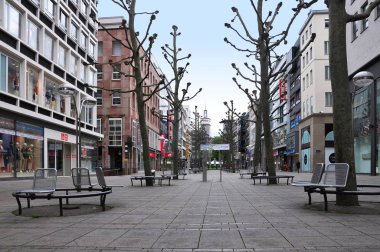 Stuttgart boş Konigstrasse