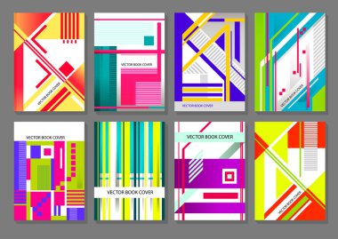 Dizi modern kitap kapakları