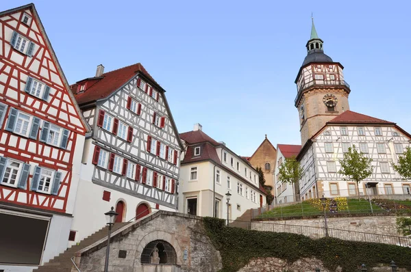 Arhictectura de Backnang, Baden-Wurttemberg, Alemania . —  Fotos de Stock