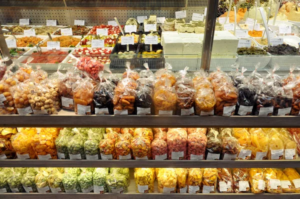 kurutulmuş meyve ve fındık sayaç üzerinde