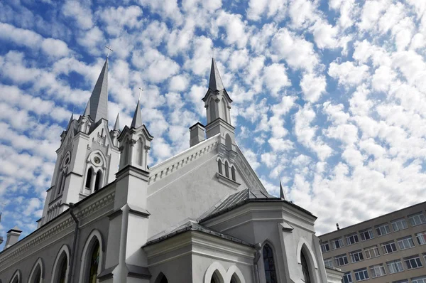 Лютеранська церква в Гродно — стокове фото