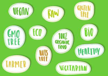 Kağıt el çekilmiş sopa organik gıda için