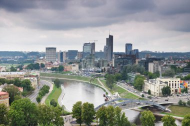 Modern Vilnius şehir