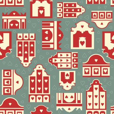 Sevgililer günü Festival desen