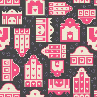 Sevgililer günü Festival desen