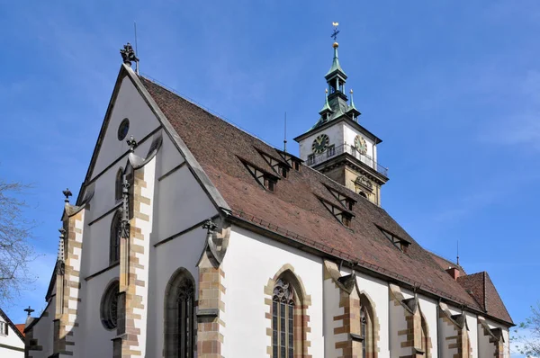 Igreja velha em Bad Cannstatt — Fotografia de Stock