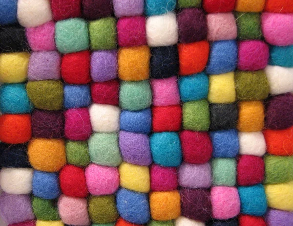 Textura de feltro colorido — Fotografia de Stock