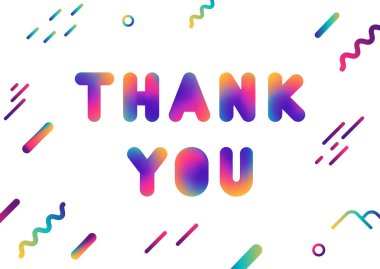 Vektör renkli yazı 