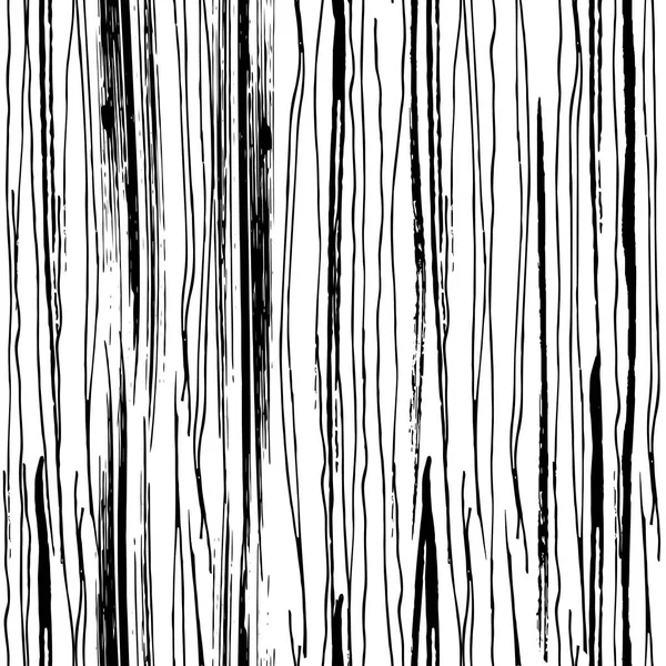Векторная Гранжевая Бесшовная Текстура Вертикальных Чернильных Линий Ручной Работы — стоковый вектор