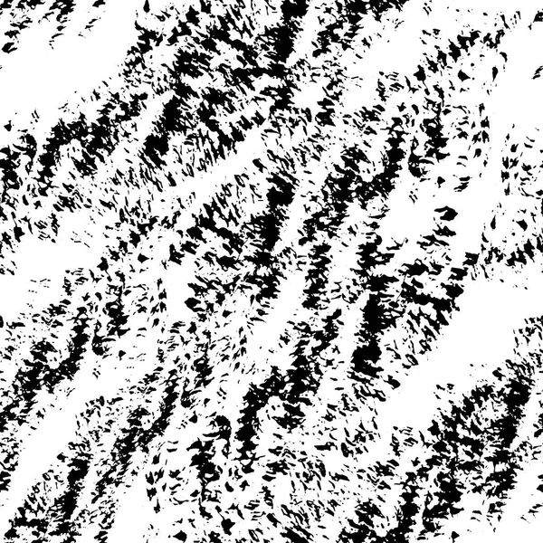 Векторная Гранжевая Бесшовная Текстура Отпечатками Сухой Кисти — стоковый вектор