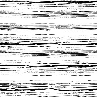 Vektör sorunsuz doku yatay mürekkep çizilmiş çizgiler.