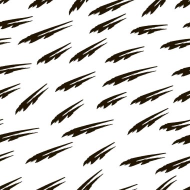 Vektör sorunsuz doku ile kuru bir fırça izlerini.