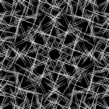Vektör sorunsuz doku kesişen titreyen hatları çizilmiş.