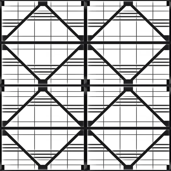 Безшовна Текстура Візерунок Тему Промислової Архітектури Темна Рамка Опорних Ферм — стокове фото