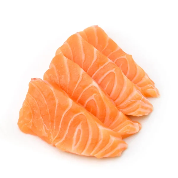 Saumon cru glissé Sashimi Photos De Stock Libres De Droits