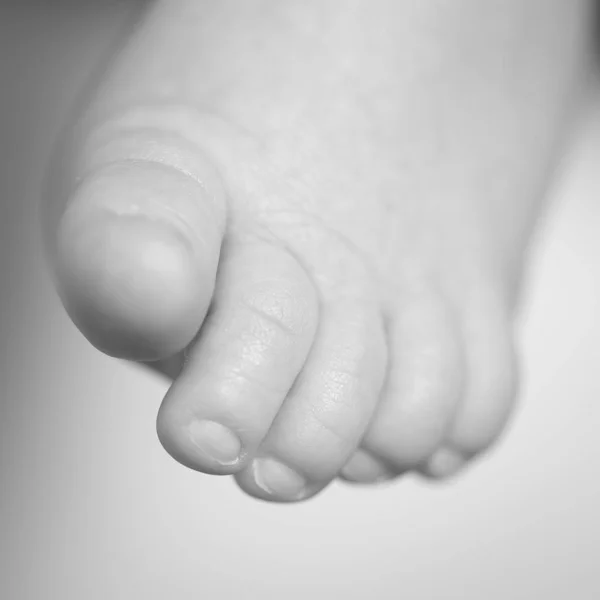 Baby feet - selective focus — Stock Photo, Image