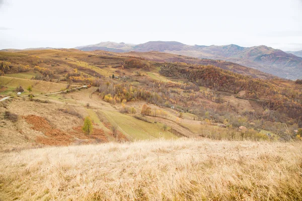 Podzim Zlaté Barvy Horské Krajiny — Stock fotografie