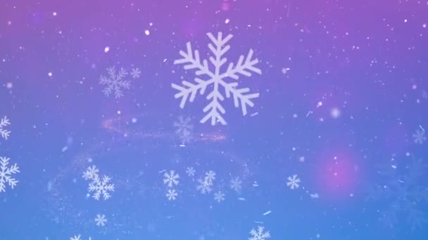 神奇快乐圣诞树的背景 — 图库视频影像