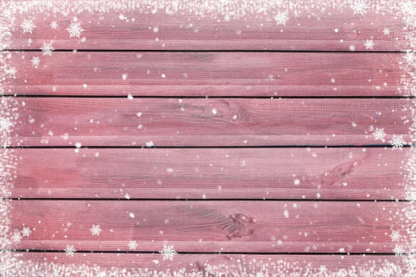 Kırsal odun kış kar çerçevesi