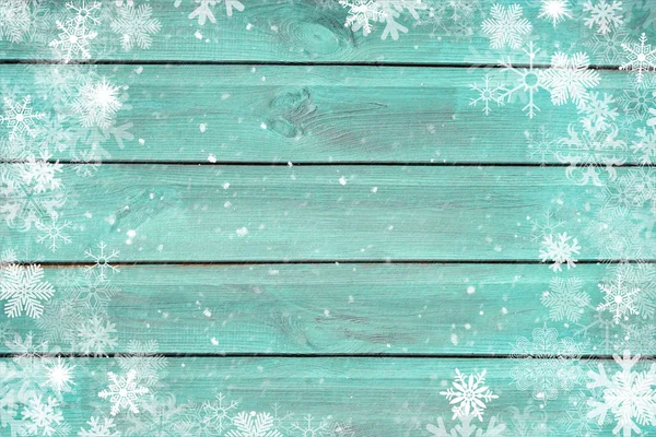 Kırsal odun kış kar çerçevesi