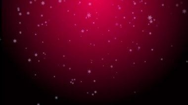 Kış tatili Noel ve yeni yıl kar taneleri düşüyor 