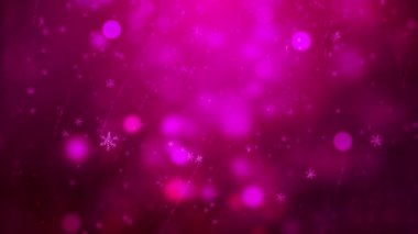 Sihirli Noel ve Yeni Yıl kar taneleri düşüyor 