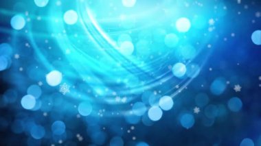 Sihirli Noel ve Yeni Yıl kar taneleri düşüyor 