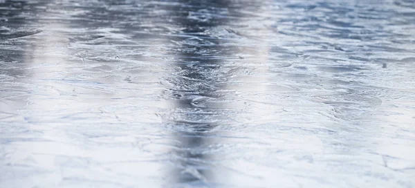 Soyut Mavi Donmuş Buz Arkaplanı — Stok fotoğraf