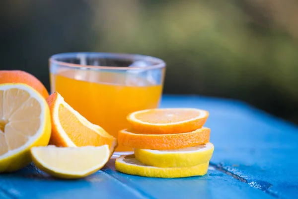 Апельсиновый Сок Завтрак — стоковое фото