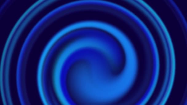 Astratto Blu Gradiente Twirl Sfondo — Video Stock