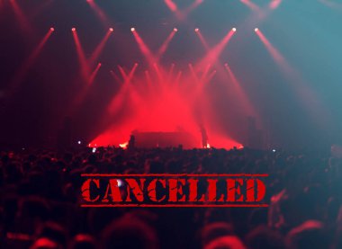 Coronavirus konser kalabalığı nedeniyle iptal edildi