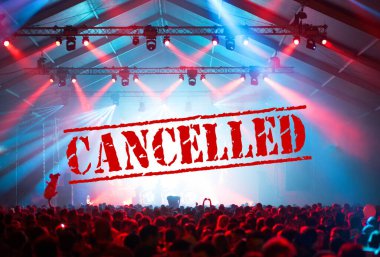 Coronavirus konser kalabalığı nedeniyle iptal edildi