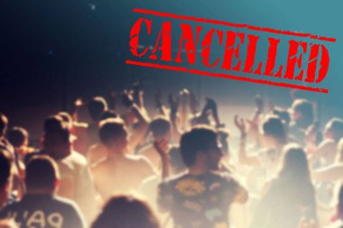 Coronavirus konser kalabalığı nedeniyle iptal edildi