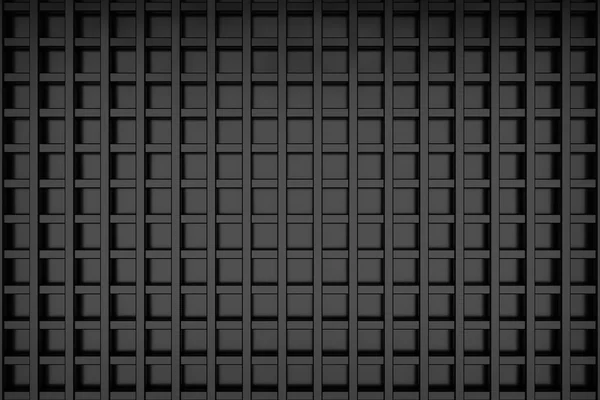 Linha quadrada grade fundo metal matrial 3d renderização — Fotografia de Stock
