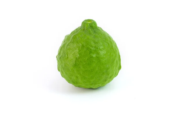 Cal Kaffir isolado em makrut branco limão Maurício papeda — Fotografia de Stock