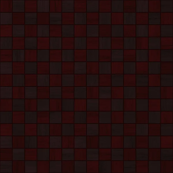 Бесшовная текстура мозаики из черного и красного дерева — стоковое фото
