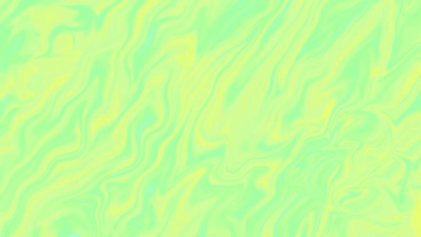 Голографическая Фольга Абстрактная Красочная Волна Течет Фон Чувствуя Себя Пьяным — стоковое видео