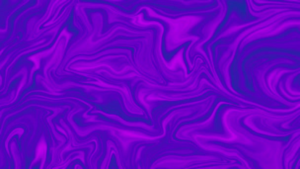 Holografisk Folie Abstrakta Färgstarka Wave Flödar Bakgrunden Känsla Full När — Stockvideo